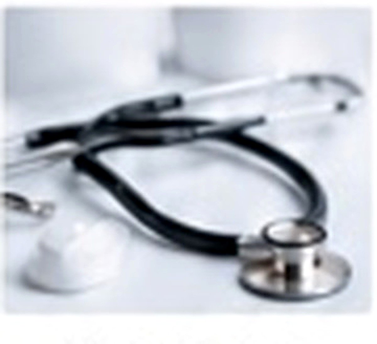 Diverse healthcare professional with stethoscope